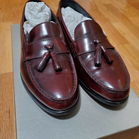 Giorgio Armani Burgundy Loafer - Size 6
